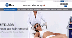 Desktop Screenshot of keslaser.com