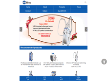 Tablet Screenshot of keslaser.com